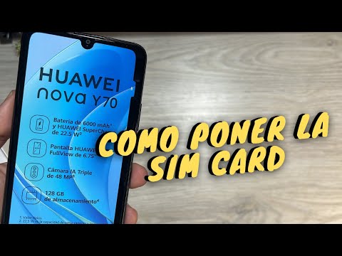 HUAWEI NOVA Y70 ☑️How to Install the SIM Card and Micro SD 📲#MobileOrientator