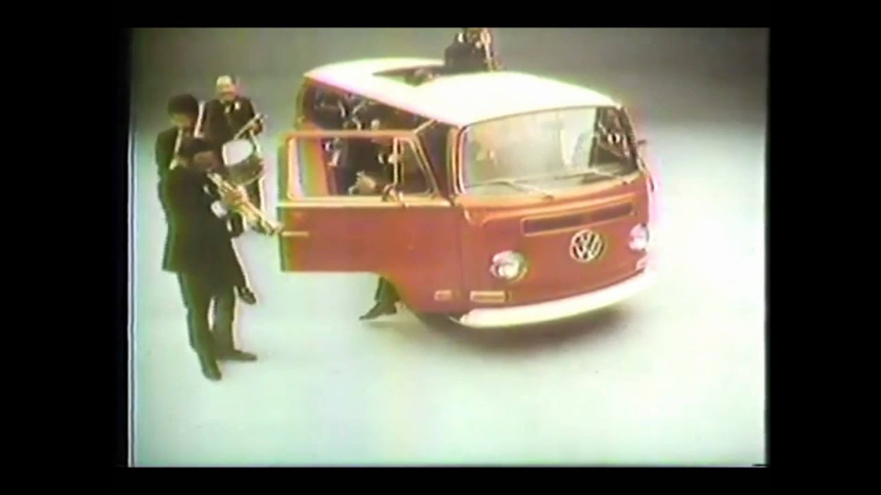 Happy classic volkswagen transporter ad!