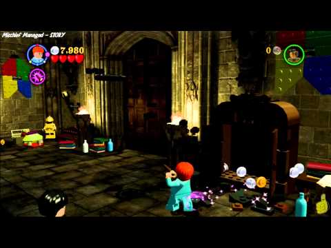 Lego Harry Potter Years 1-4: Level 15 Mischief Managed STORY - HTG