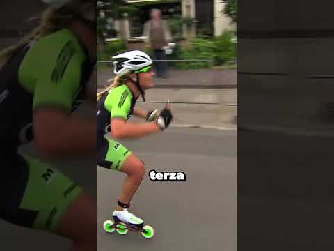Ha fatto tutto ciò in corsa😳