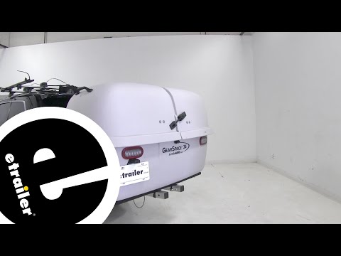 etrailer | GearSpace 34 Enclosed Cargo Carrier for 2" Hitch: The Breakdown