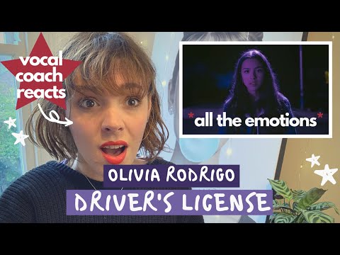 VOCAL COACH REACTS to Driver's License by Olivia Rodrigo