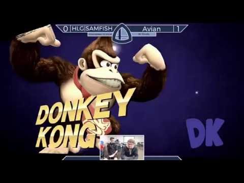 Sm4sh@Mines 36 - HLG|SAMFISH (Villager, Ganondorf) Vs. Avian (Donkey Kong, Pikachu) - Winners Finals