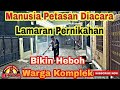 Manusia Petasan Dalam Acara Lamaran Pernikahan Bikin Heboh Warga Komplek