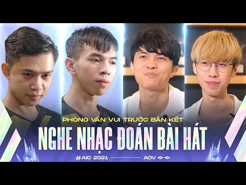 TUYỂN THỦ VGM, HKA NGHE NHẠC ĐOÁN BÀI HÁT - AIC 2021