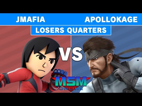 MSM Online 43 - JMafia (Mii Brawler) Vs. ApolloKage (Snake) - Losers Quarters
