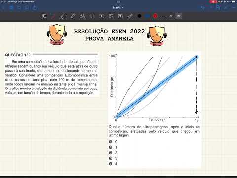 QUESTÃO 139 | ENEM 2022 | CADERNO AMARELO