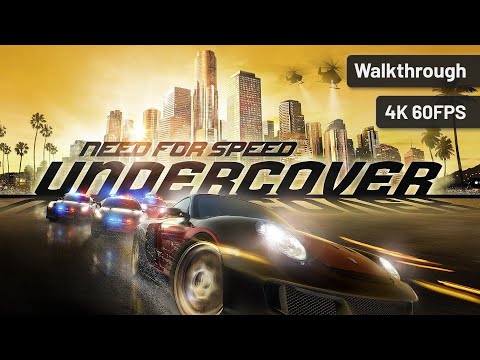 Need for Speed: Undercover┆Full Walkthrough┆No Commentary┆4K60FPS