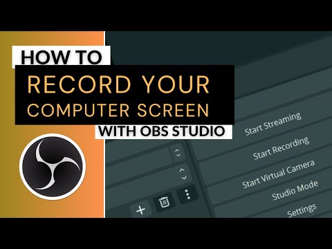 How to Record Your Computer Screen with OBS Studio
