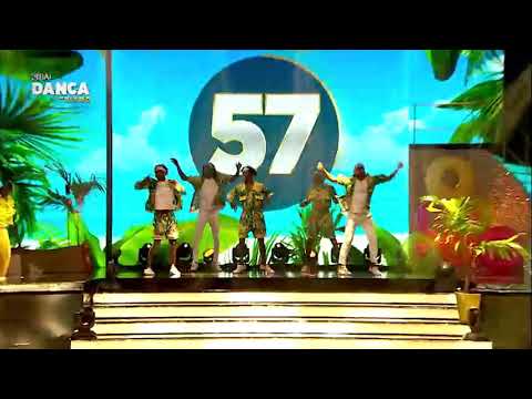 1 Minutos de Show Os Reflexos Bai dança com Ritmo