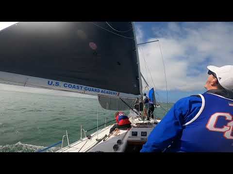 Glory Rounding the Black Rock Pt. Nun at Off Soundings, Fall 2021