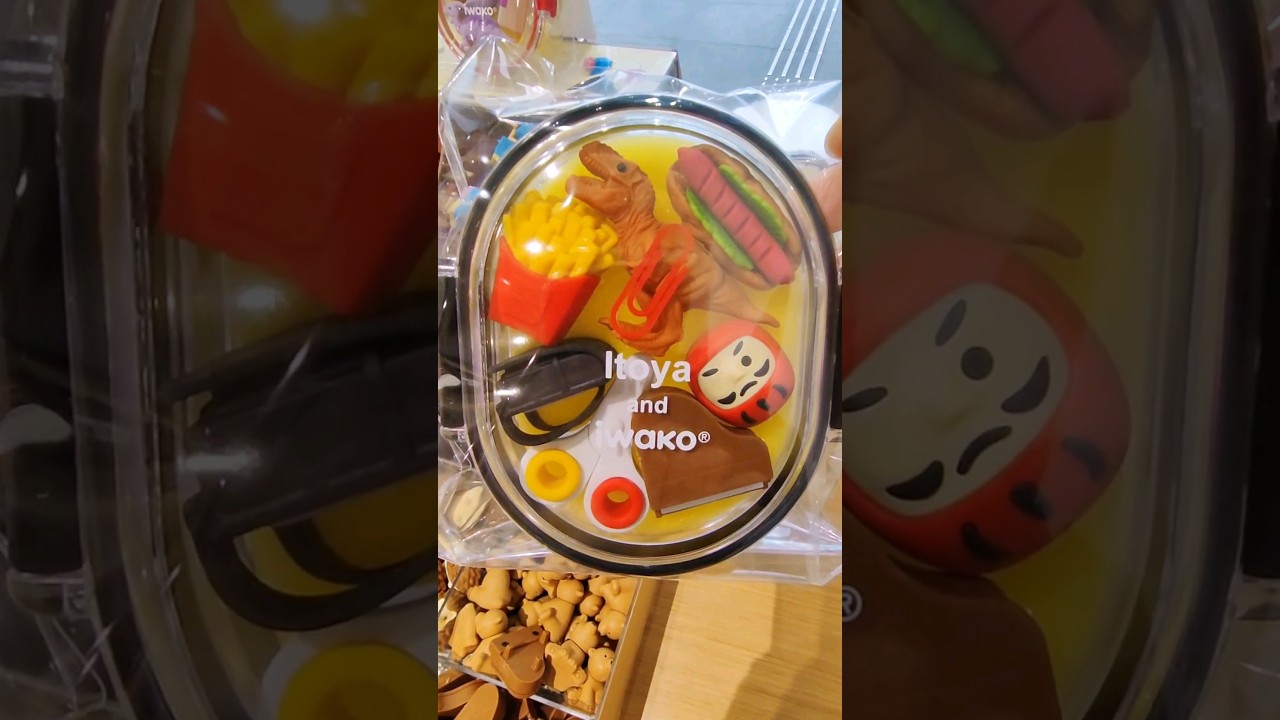 Japan Have The Cutest Eraser 🇯🇵💕#iwako #eraser #japanerasers #cute #japansouvenir