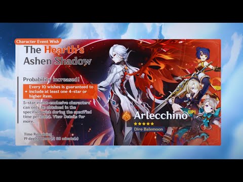 Wishing and Praying for Father Genshin Impact | The Hearth's Ashen Shadow - Arlecchino