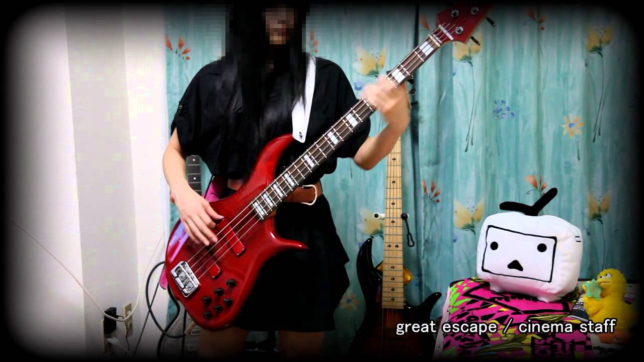 【Bass】 great escape / cinema staff 【進撃の巨人ED】