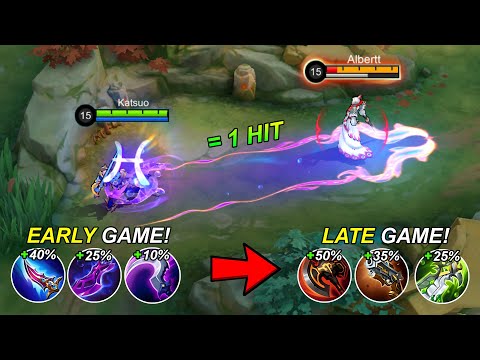 GLOBAL LANCELOT NEW PERFECT DAMAGE BUILD FOR EARLY AND LATE GAME!! ( 99.9% BROKEN! )