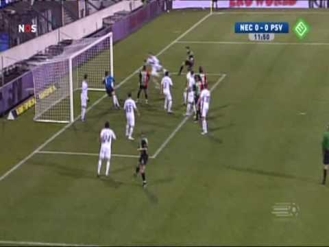 Eredivisie 2009 : J10 : NEC - PSV : 1-0