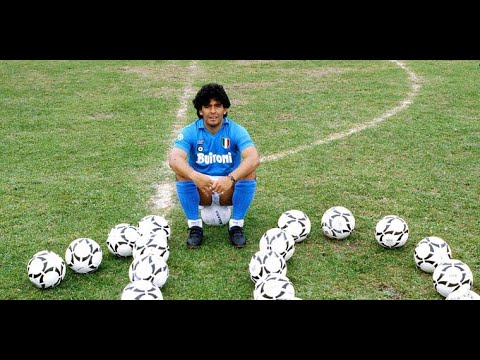 Diego Maradona vs Sampdoria | 1988/89 Coppa Italia Final 1st Leg | 1 Assist | All Touches & Actions