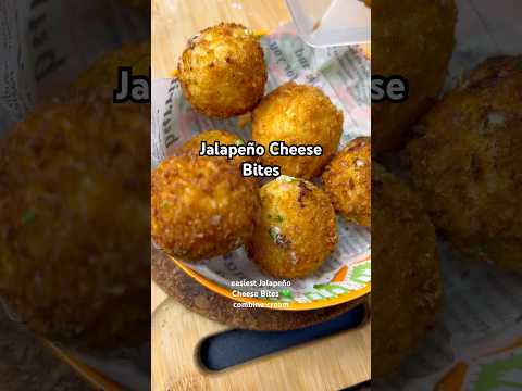 Jalapeño Cheese Bites 💚 #jalapeño #jalapenopoppers #jalapenos #jalapão #jalapeños #jalapeno #cheese