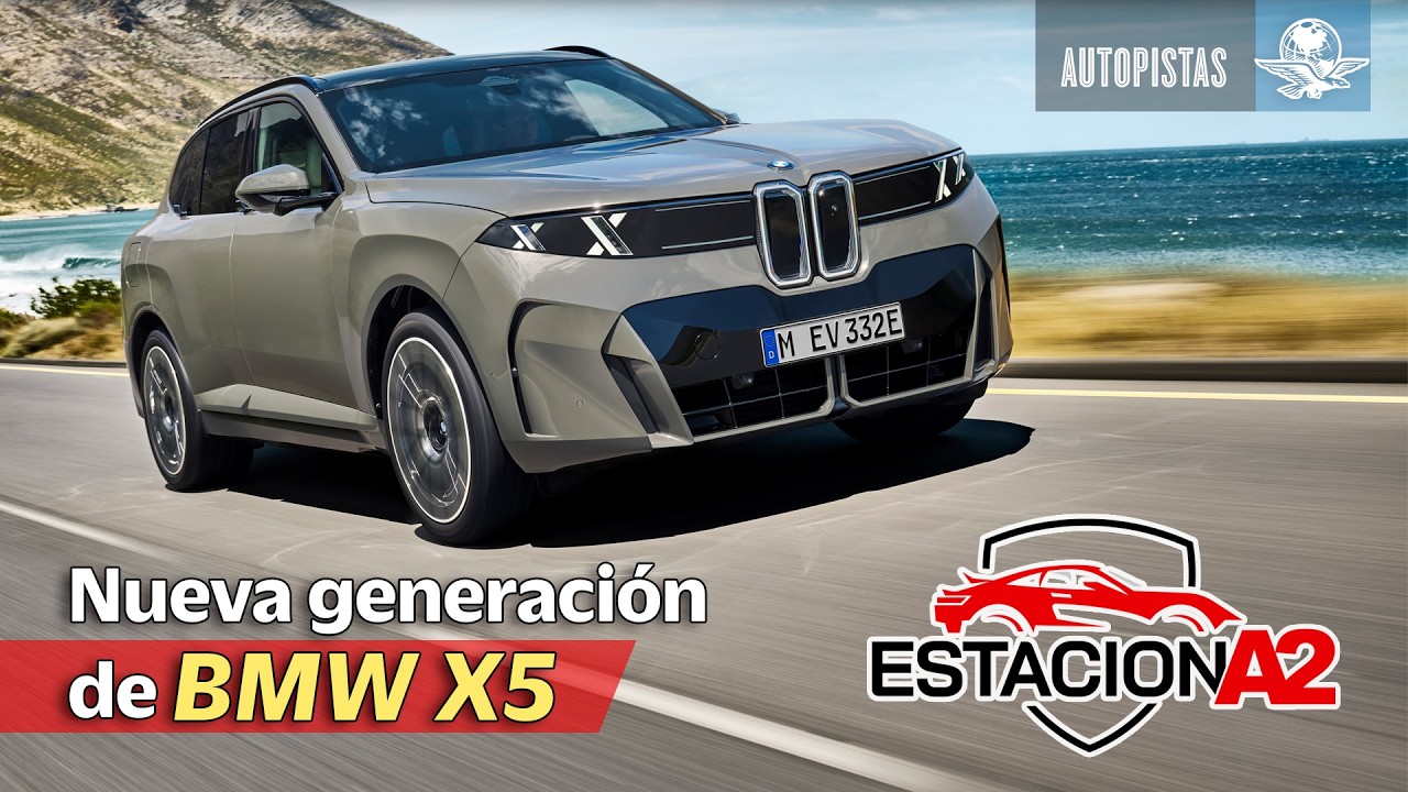 ¿El fin de la gasolina? 🔋 Probamos la nueva BMW X5 (¡Híbrida, Eléctrica e Hidrógeno!) // EstacionA2