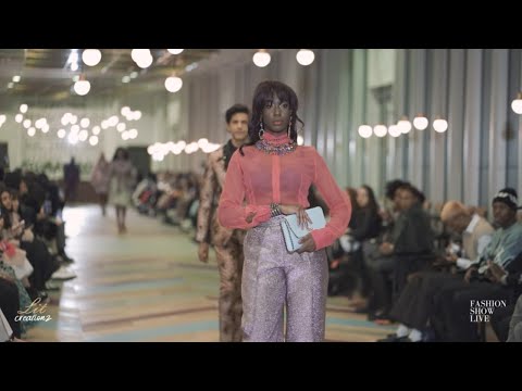 Fashion show live AW23 during London Fashion Week Designer 6