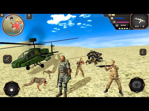 Retired Army Officer Simulator - Fun at Military Base - Android Gameplay