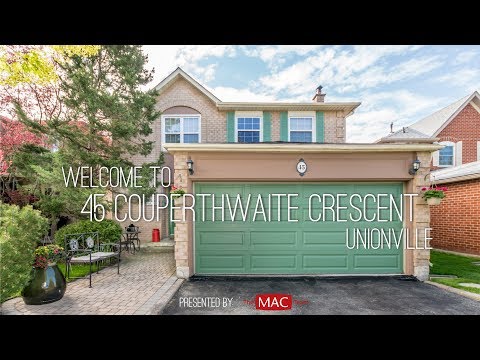 Couperthwaite Crescent, Unionville - Property For Sale