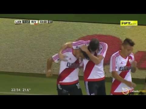 Gol de Pity - Lanús 1 - 3 River - Primera División 2016/17 - Fecha 16