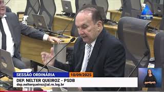 Nelter Queiroz cobra transferência de paciente e presta homenagem a caicoense