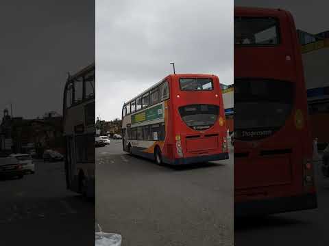 Bus Spotting in Newcastle Stagecoach Enviro400 19380 (NK58 AEU) Route 11 to City Centre