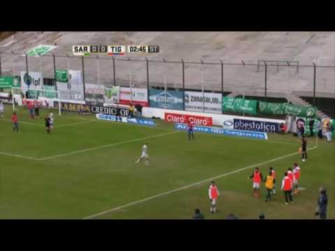 Depetris falló en el mano a mano. Sarmiento 0 - Tigre 0. Fecha 15. Primera División 2016
