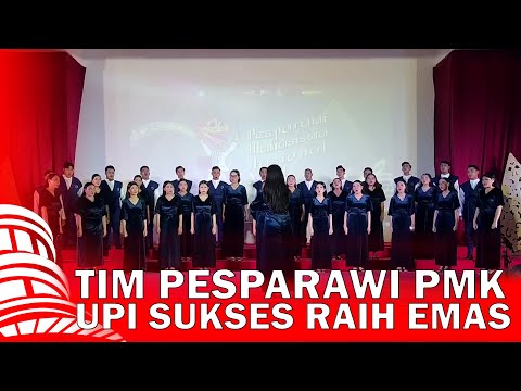 Tim PSM UKM PMK UPI Sukses Meraih Emas Pada Pesparawi Nasional 2022