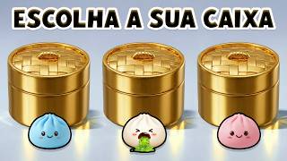 Escolha o seu Presente...! Edição SQUISHY DUMPLING! 🎁✨ Será que você tem sorte?