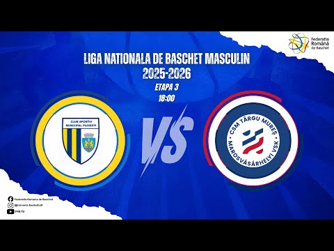 Liga Nationala de Baschet Masculin 25/26 -  CSM BBA Petrolul Ploiești vs CSM Târgu Mureș