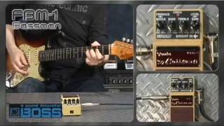 Video thumbnail for FBM-1 "Bassman" [BOSS Sound Check] by BOSSchannel