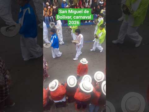 Coreografía del colegio 10 de enero de San Miguel de Bolivar | Carnaval 2026 | #ecuador #baile