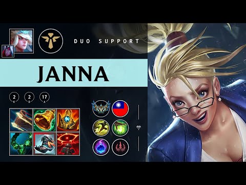 Janna Support vs Seraphine - TW Challenger Patch 25.22