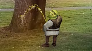 Shrek Marks His Territory