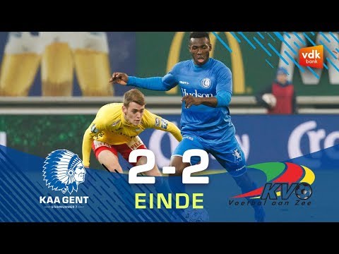 🎬KAA Gent - KV Oostende (Croky Cup): 2-2
