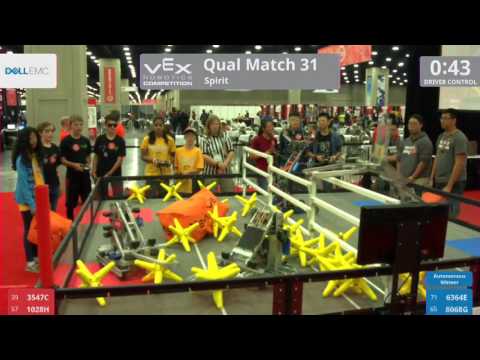 2017 VRC-MS Spir Q31 - 3547C 1028H vs 6364E 8068G - 13 to 38