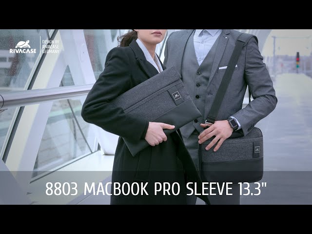 Custodia Rivacase Lantau 8803 Nera per MacBook Pro 13.3" video