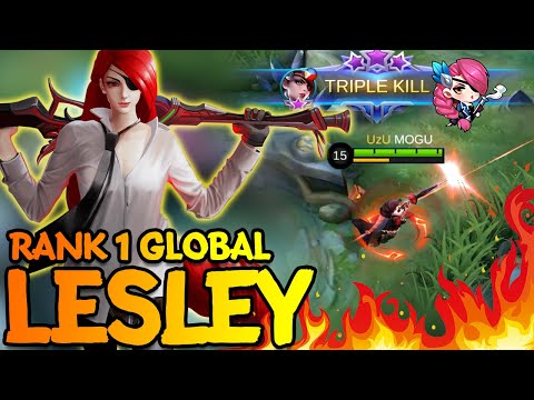 Enemy Can't Escape | New Meta Lesley S19 | Best Build Lesley | Top 1 Global Lesley ~ MLBB