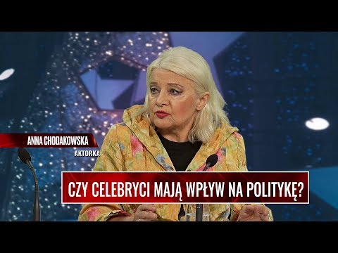 CZY CELEBRYCI MAJĄ WPŁYW NA POLITYKĘ? Chodakowska: Ludzie mylą role aktorów z ich życiem