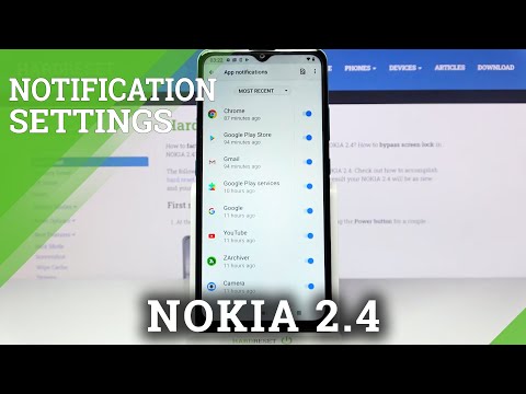 Manage Apps Notifications – Block Messages from Apps on NOKIA 2.4
