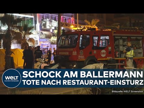 Video Thumbnail: MALLORCA: Schock am Ballermann! Tote und Verletzte! Restaurant stürzt an der Playa de Palma ein