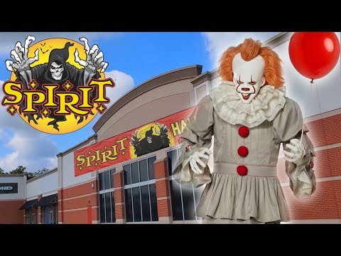SPIRIT HALLOWEEN 2019 inside ABANDONED MC SPORTS - Medina Ohio