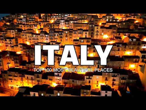 Top 100 Most Beautiful Places To Visit: ITALY (4K)