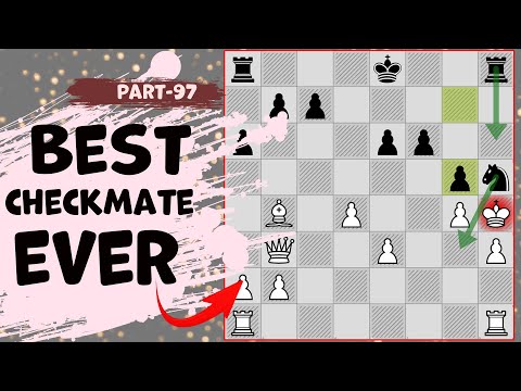 Best checkmate combination ever😱 #chess