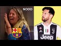Barcelona fans' reactions to Messi leaving Barcelona (PART 2)