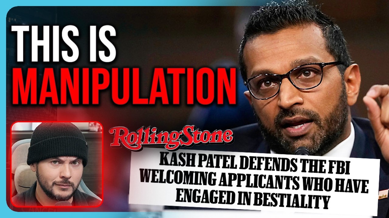 Liberals LIE, ACCUSE Kash Patel of DEFENDING Bestiality, INSANE