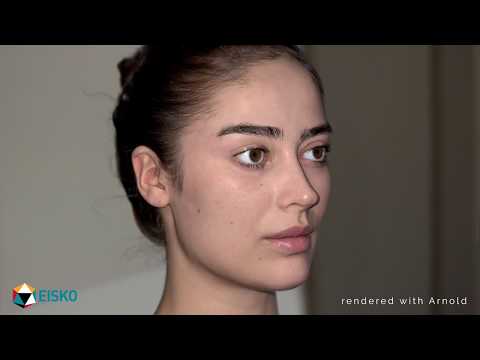 Virtual Model Louise - 3D Rendering